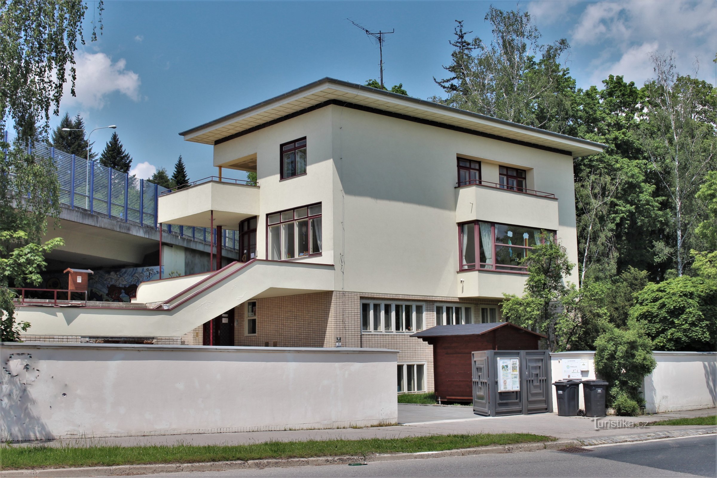 Brno-Řečkovice - Villa des frères Kubovy
