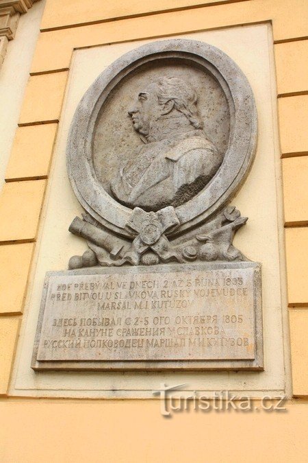 Brno - relief af Marshal Kutuzov