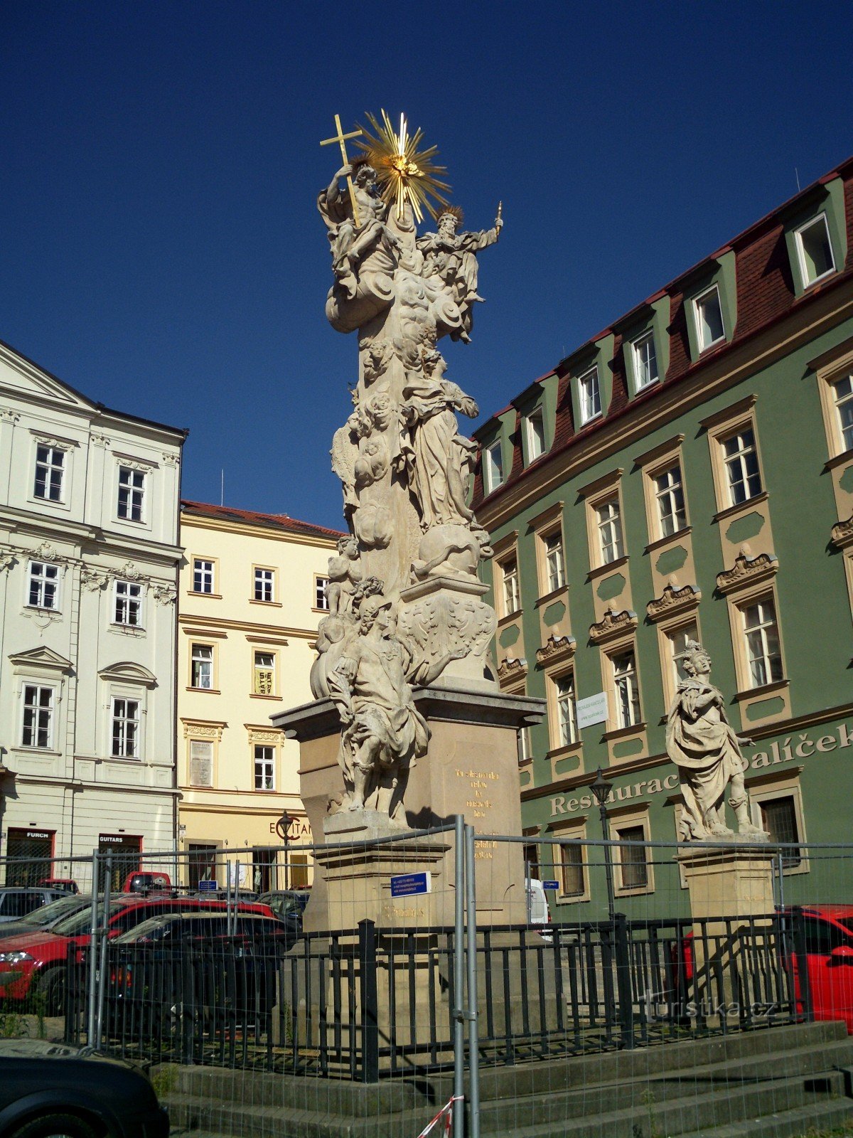 Brno - columna de la Santísima Trinidad