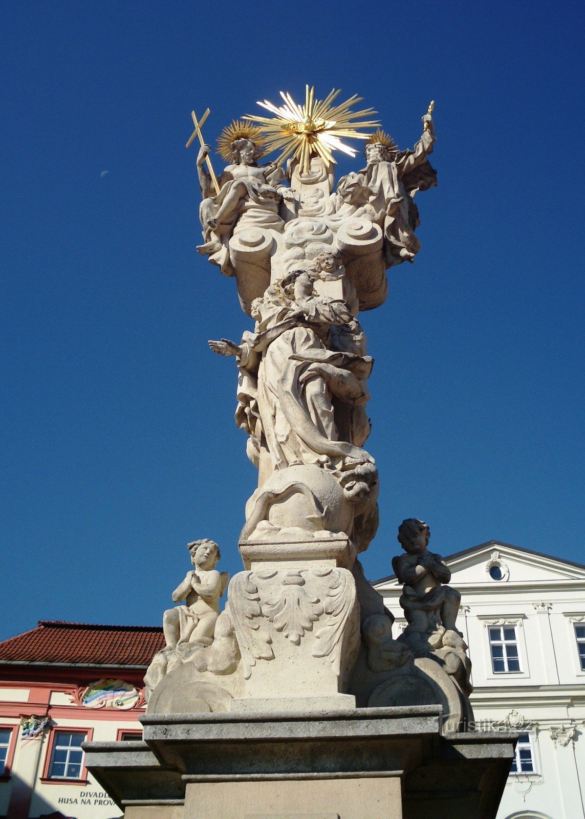 Brno - coluna da Santíssima Trindade