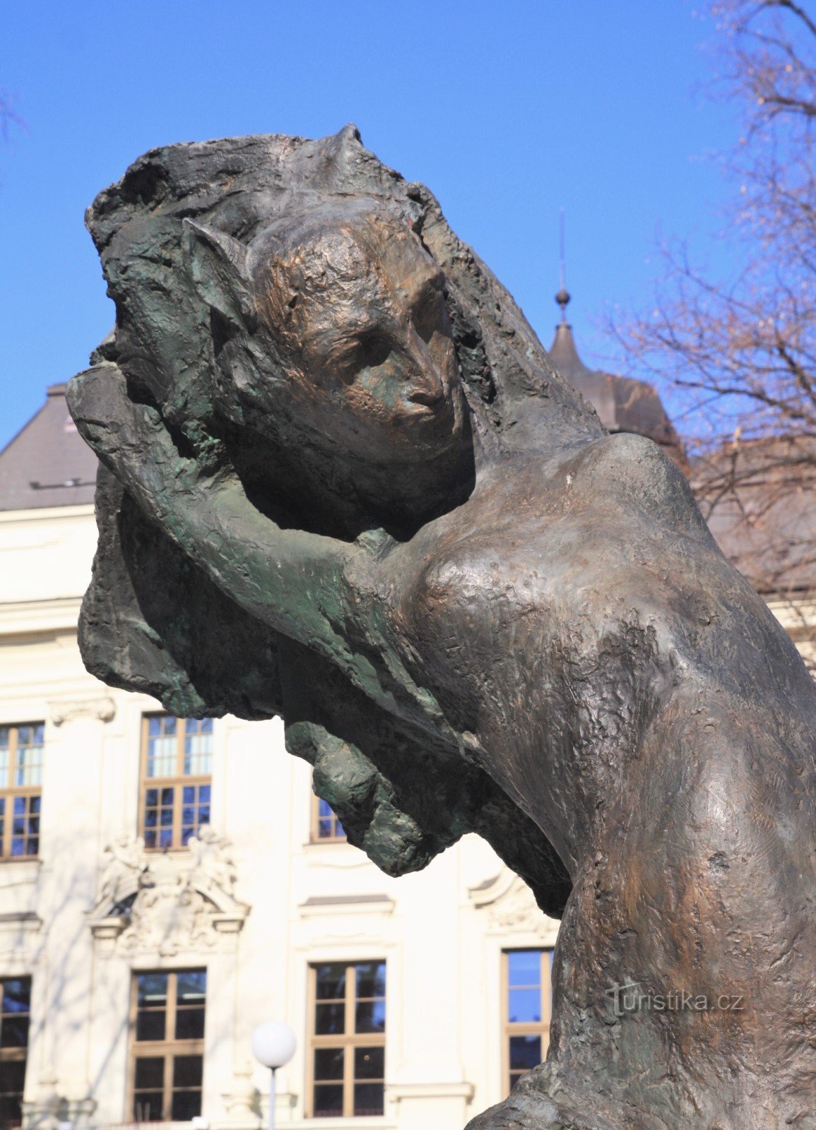 Brno - statue of Liška Bystrouška