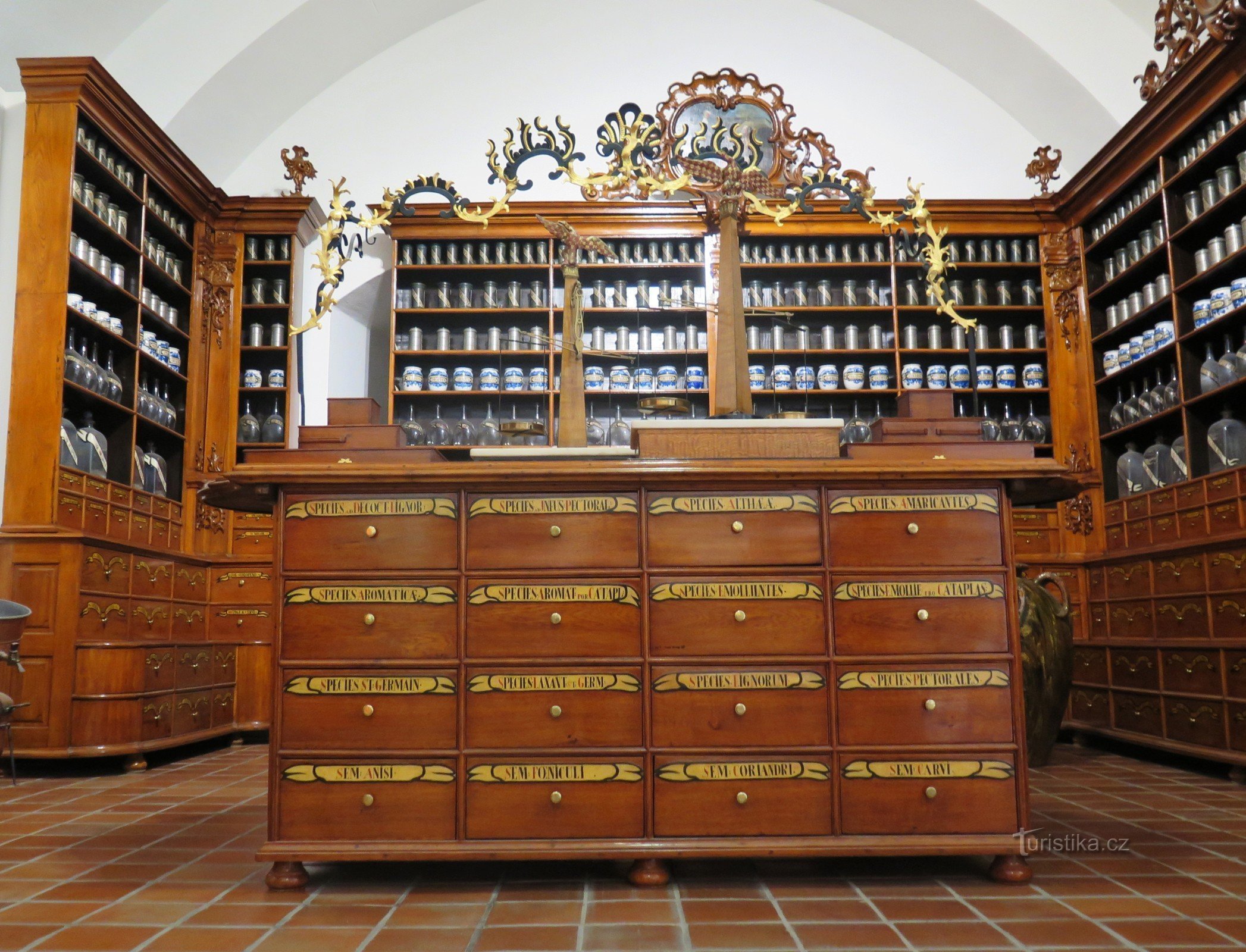 Brno (Špilberk) – baroque pharmacy