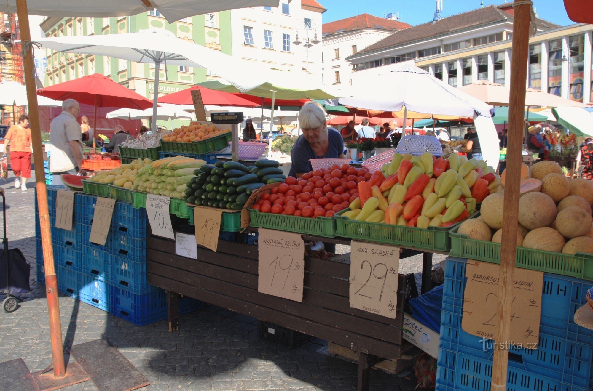 Brno - Vegetable market