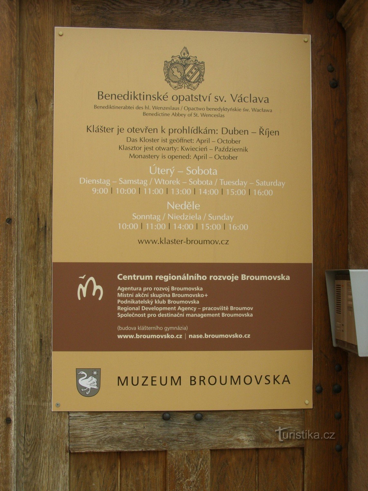 Broumov - Μουσείο Broumovsko