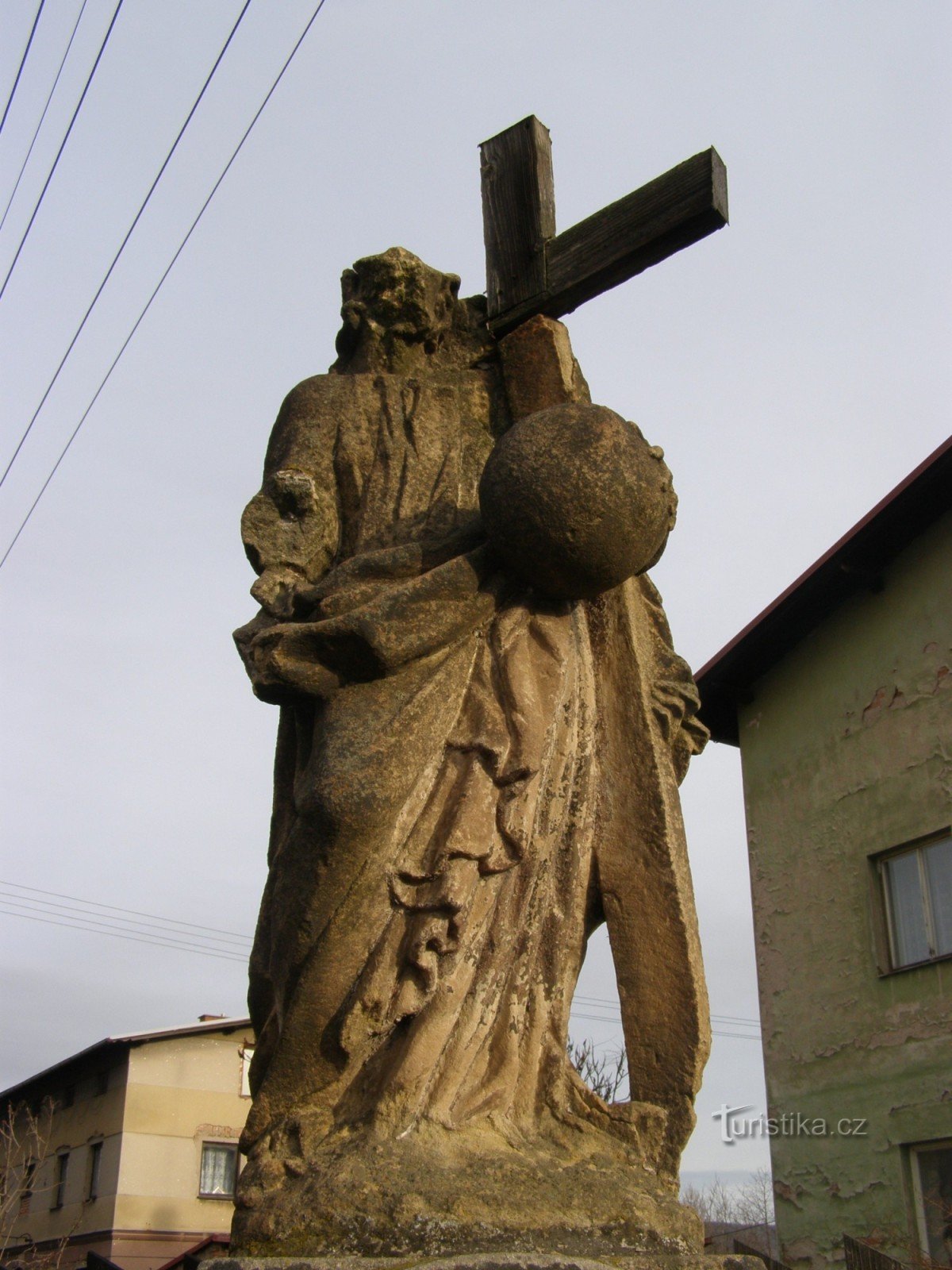 Broumov - una estatua de San... pero ¿cuál?