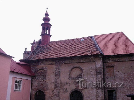 Broumov - Krankenhauskirche St. Geist. Foto von Luděk Šlosar