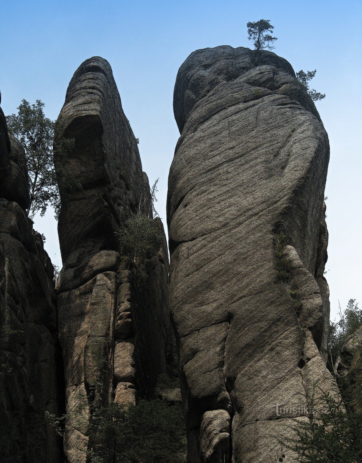 Attraverso le mura di Broumovský fino ai funghi di roccia