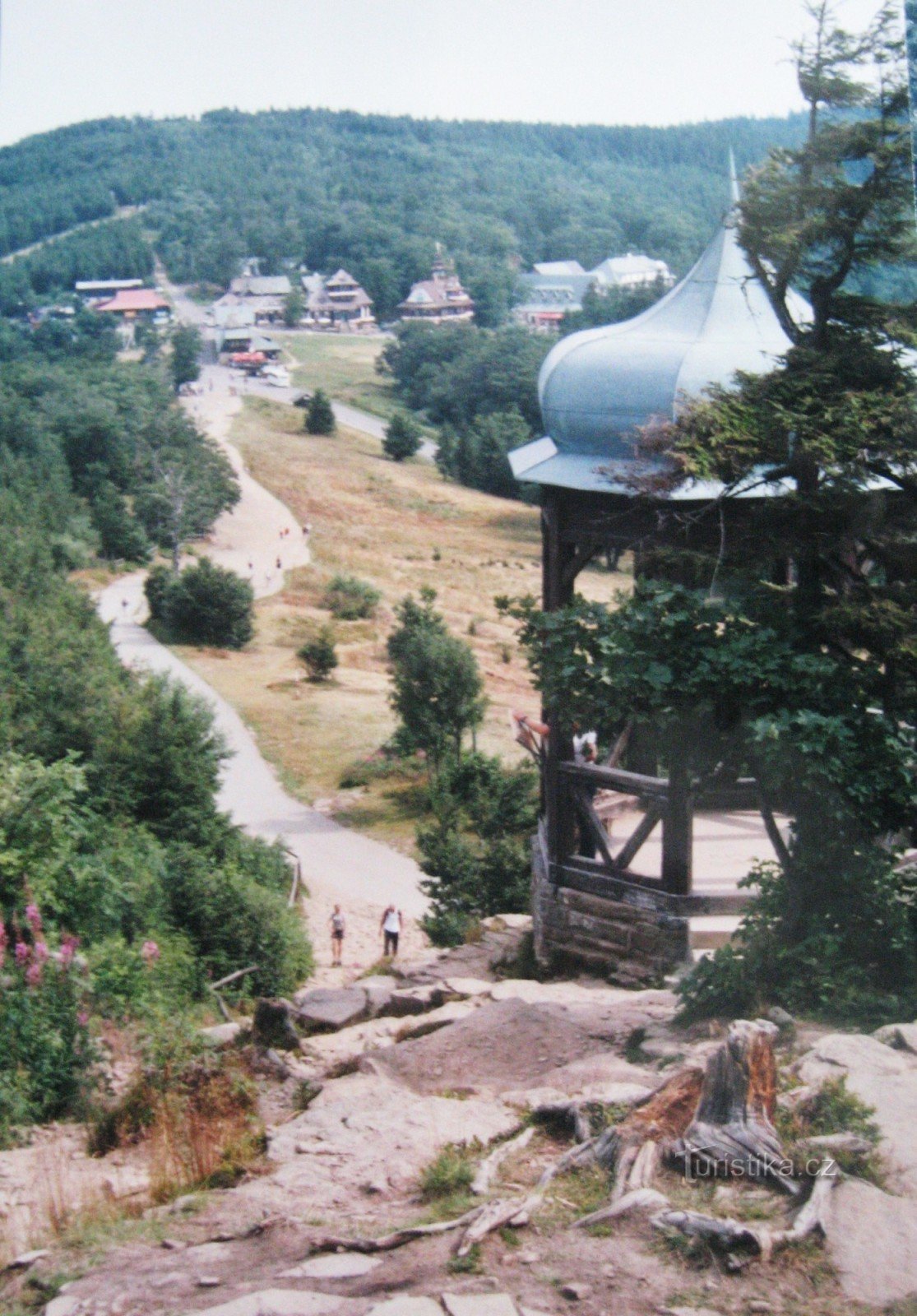 Brumov 2004 : 2. - Radhošť et le barrage de Bystřička