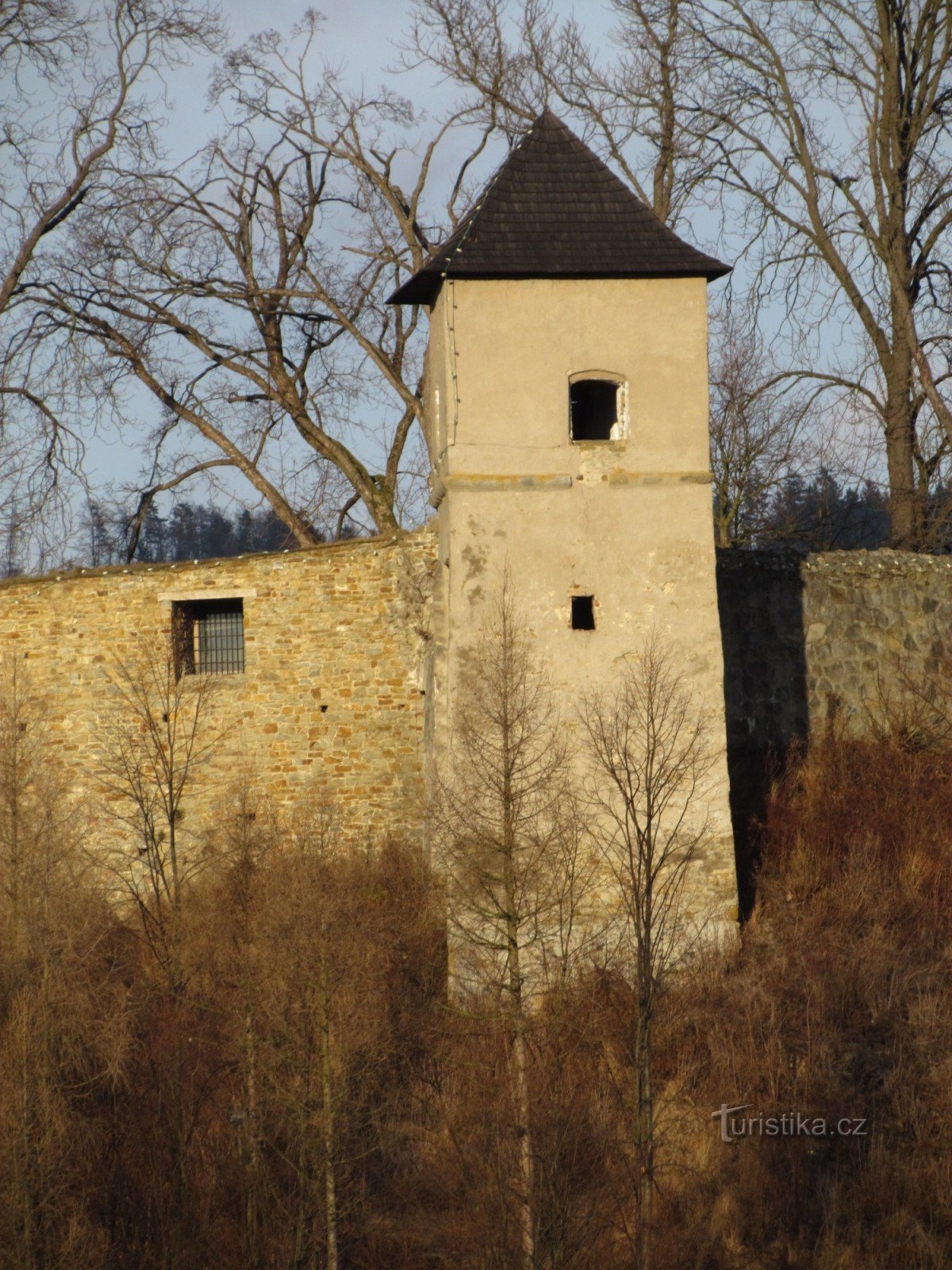 Brumov - wachtkasteel van het Walachijse koninkrijk