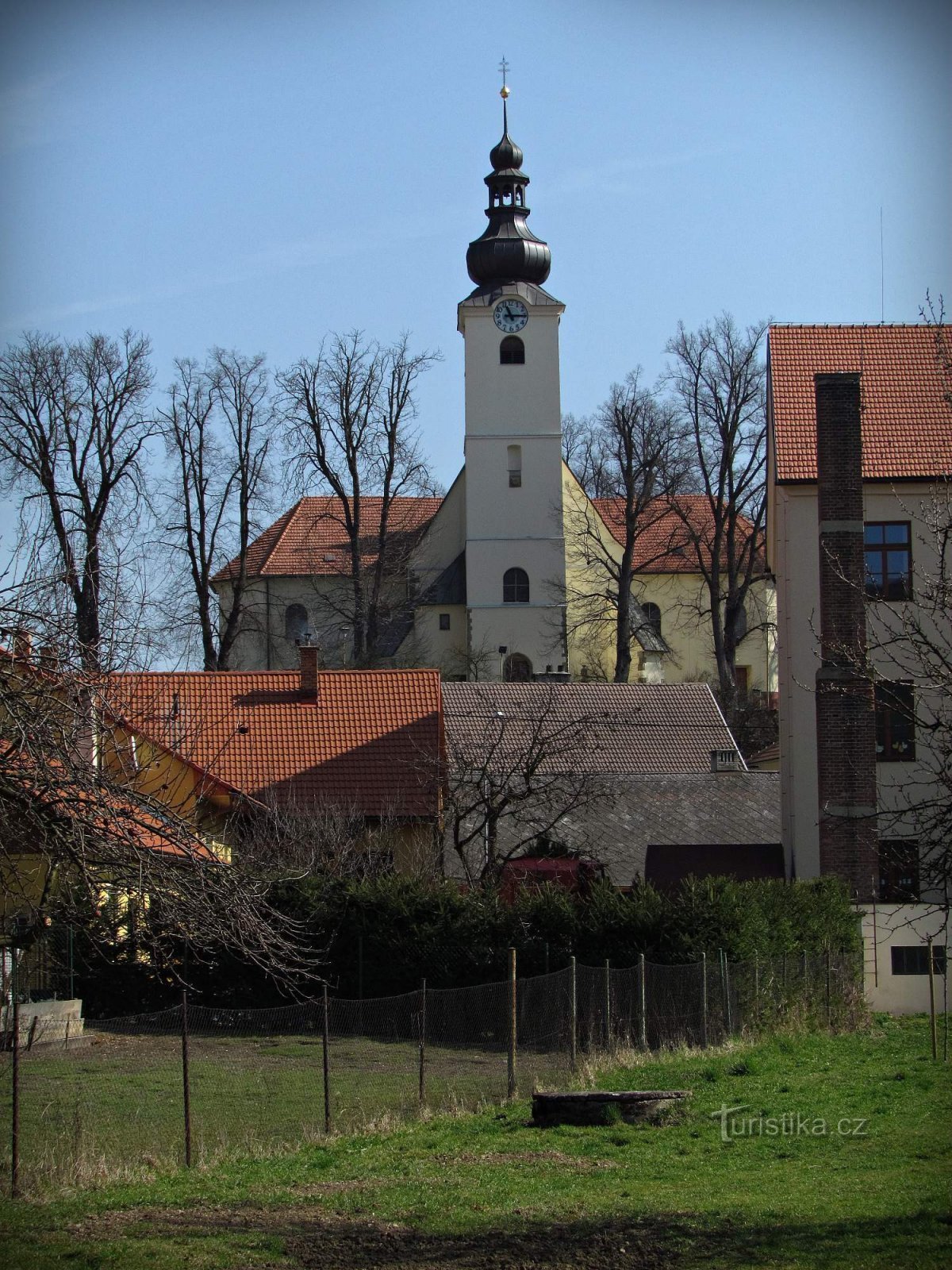 St. Wenceslas' Church in Brum