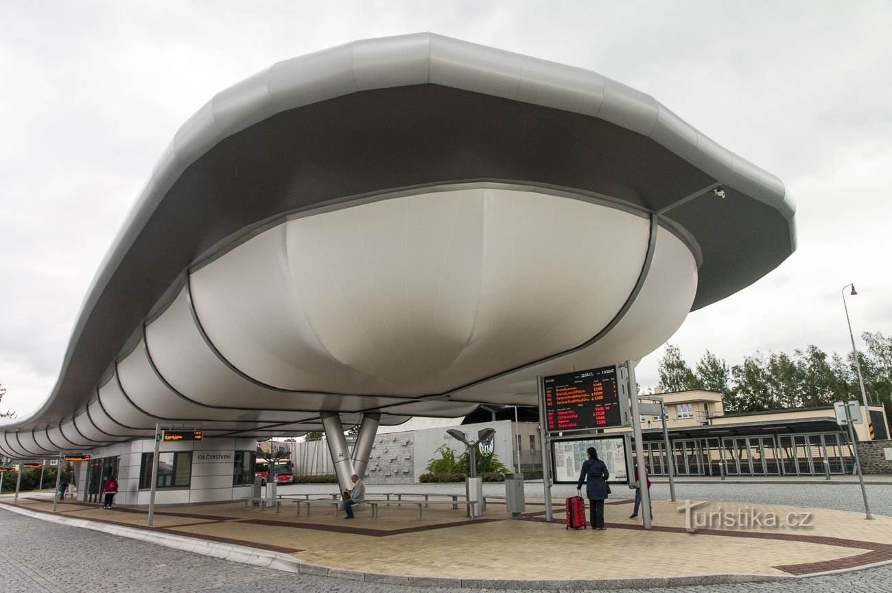 Bruntál – Terminal de transport (stație de autobuz)