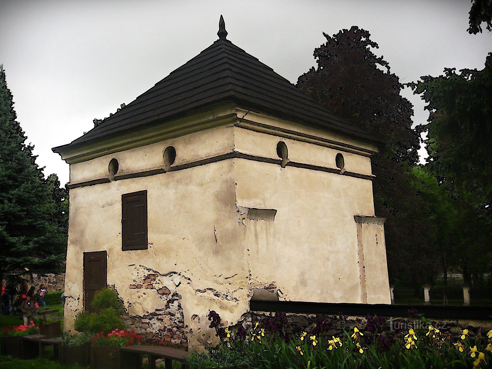 Bruntál - giardino del castello