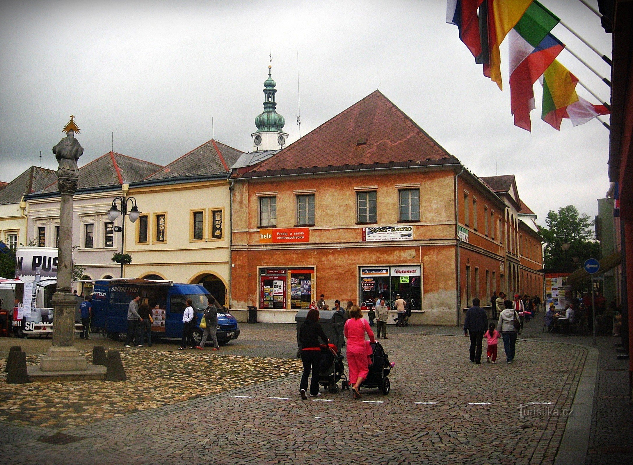 Plaza de la Paz de Bruntál