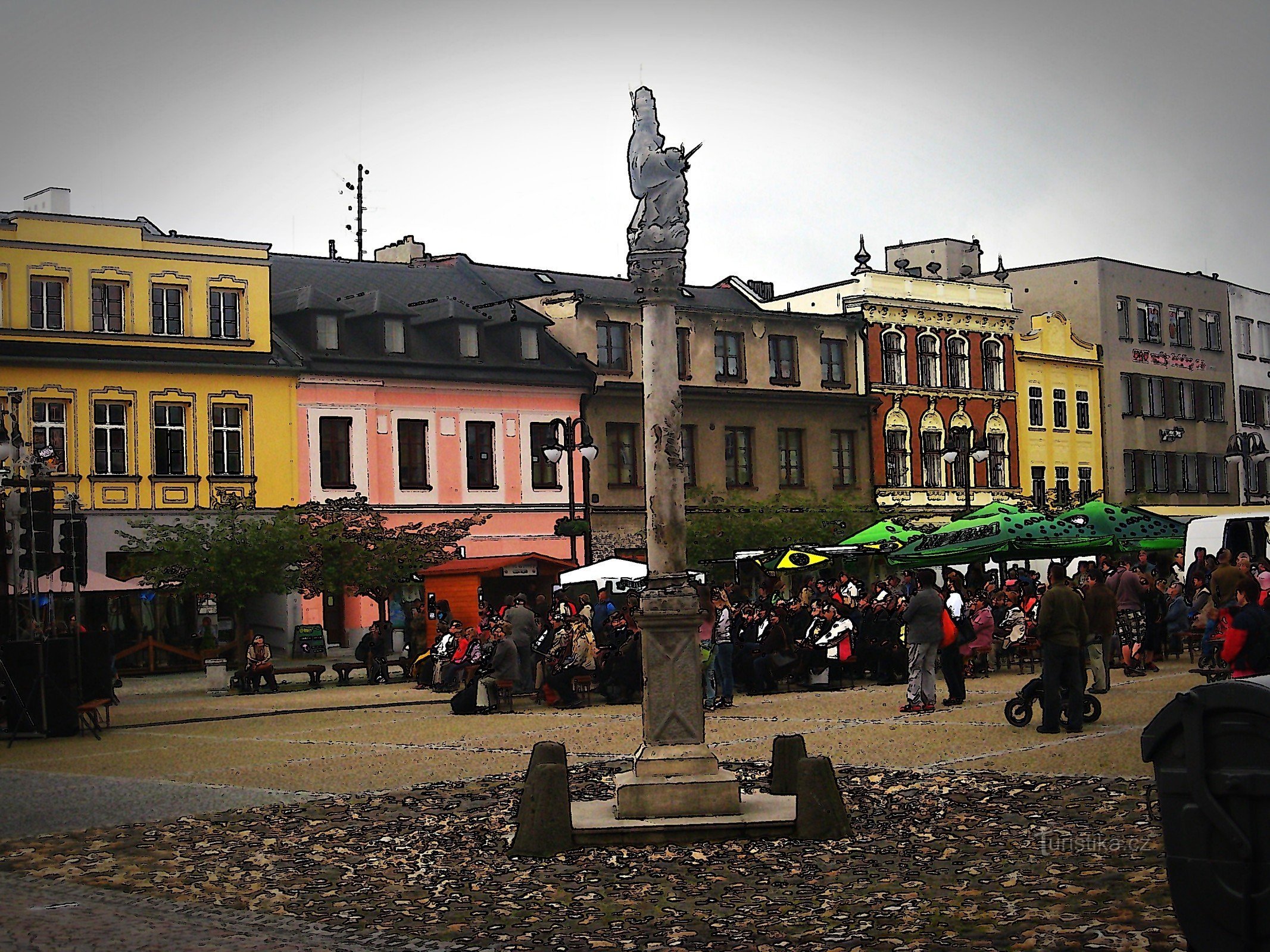 Plaza de la Paz de Bruntál