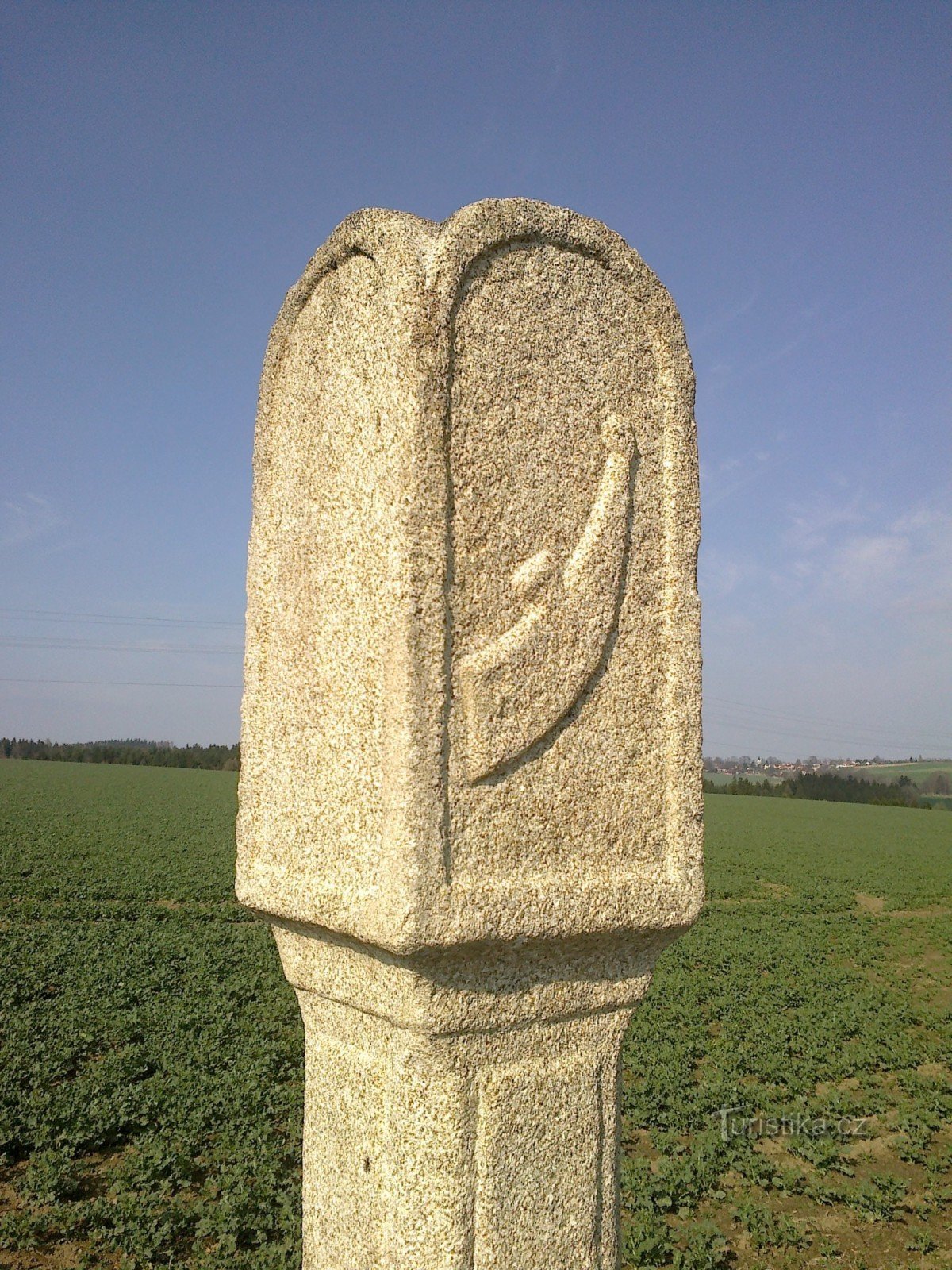 Piedra de freno cerca de Petrovice.