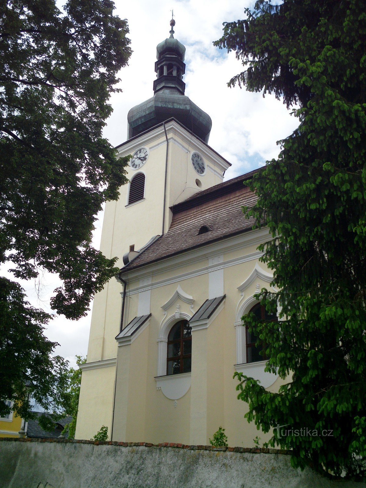 Buchlovice - εκκλησία του Αγ. Χελιδόνι
