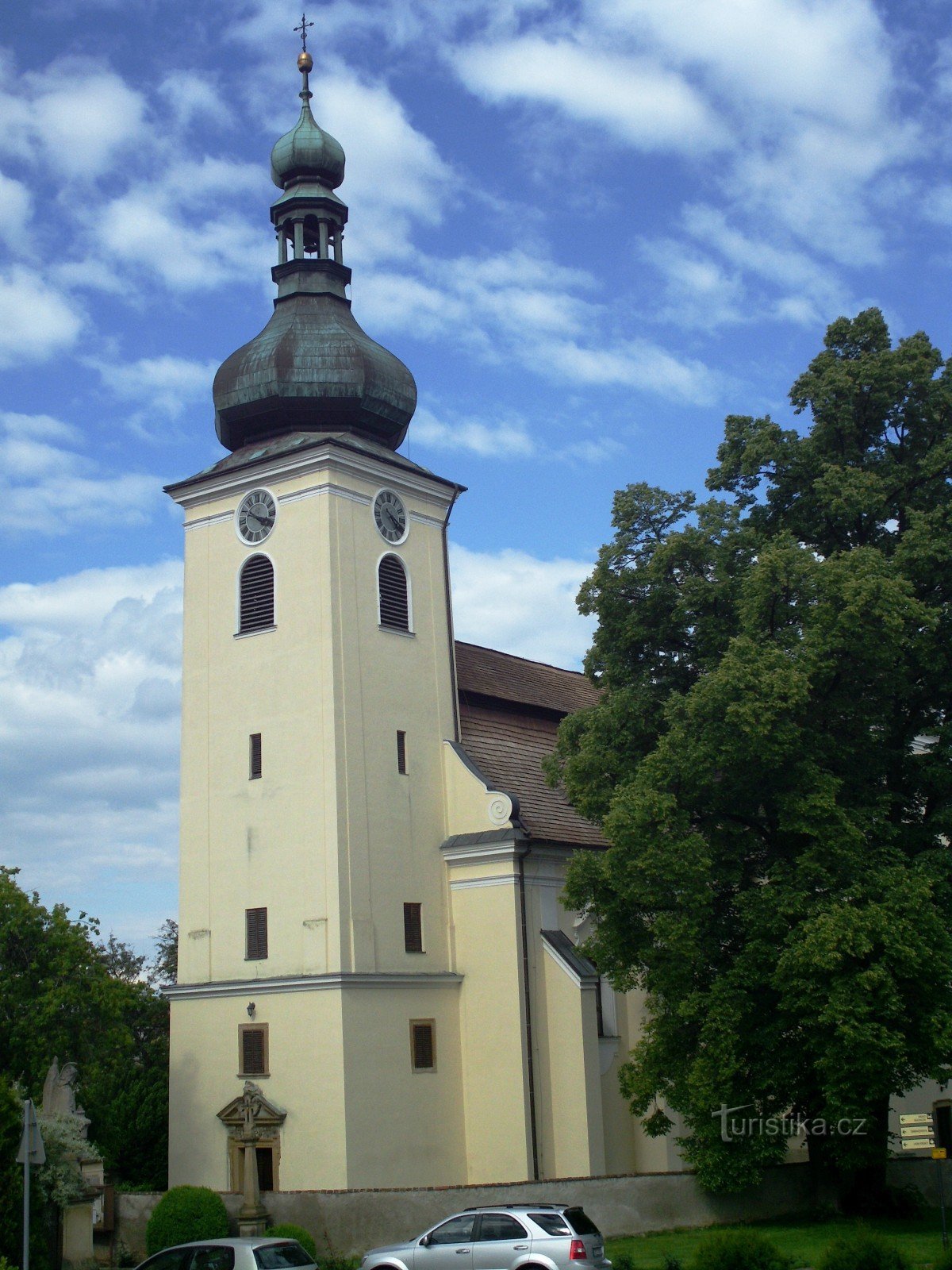 Buchlovice - igreja de St. martinho