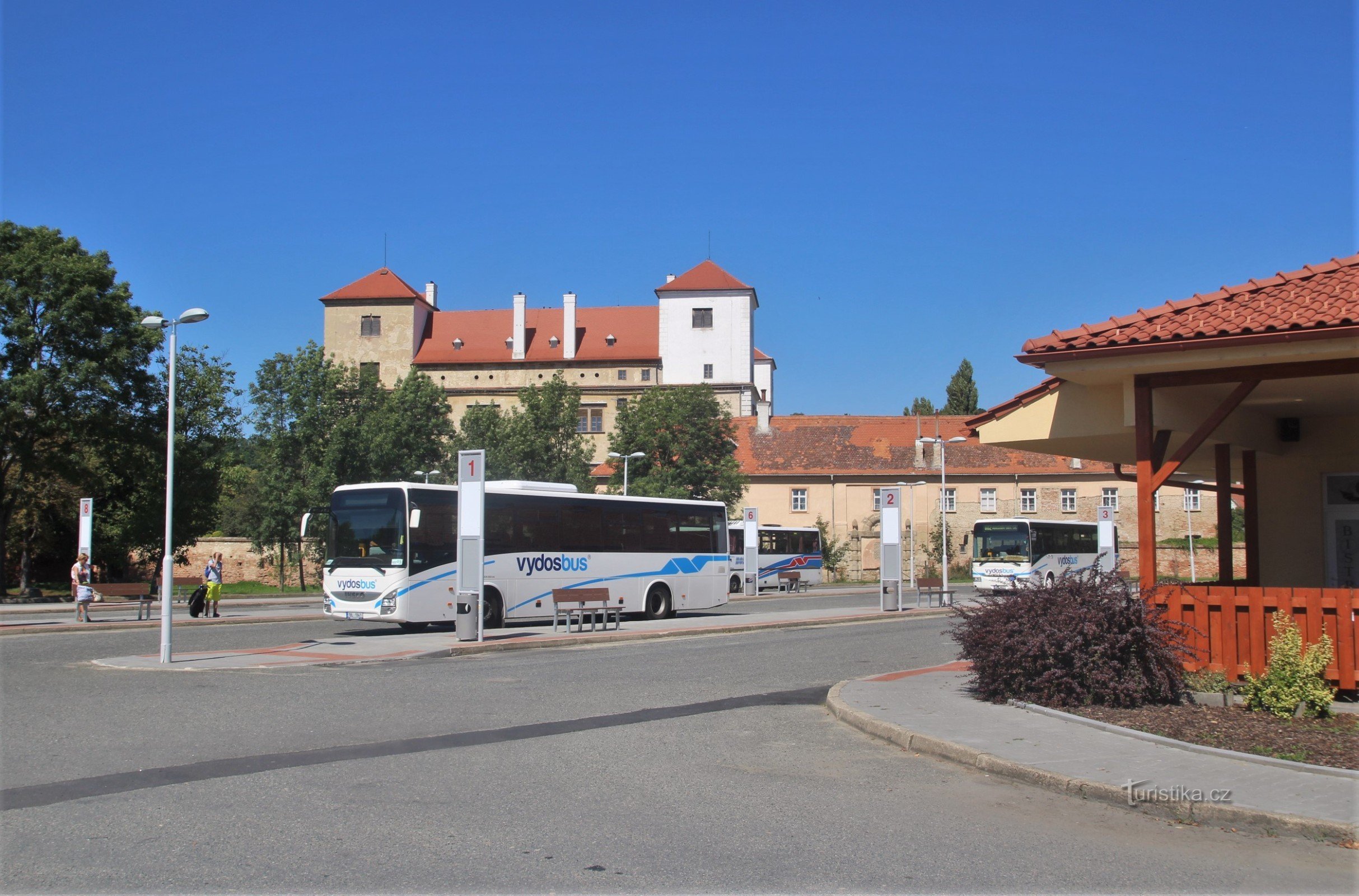 Bučovice - dworzec autobusowy