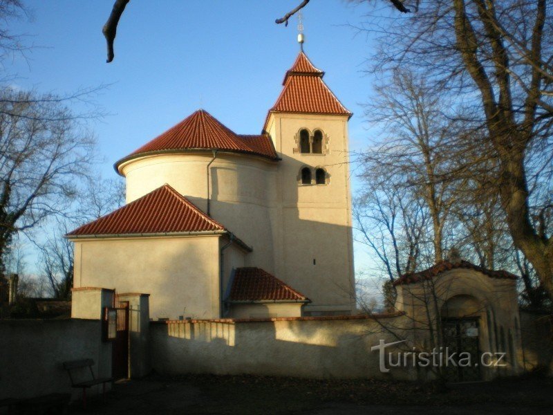 Budeč - rotonde de St. Pierre et Paul