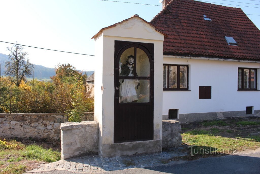 Budětice, St. Johannes Nepomukista