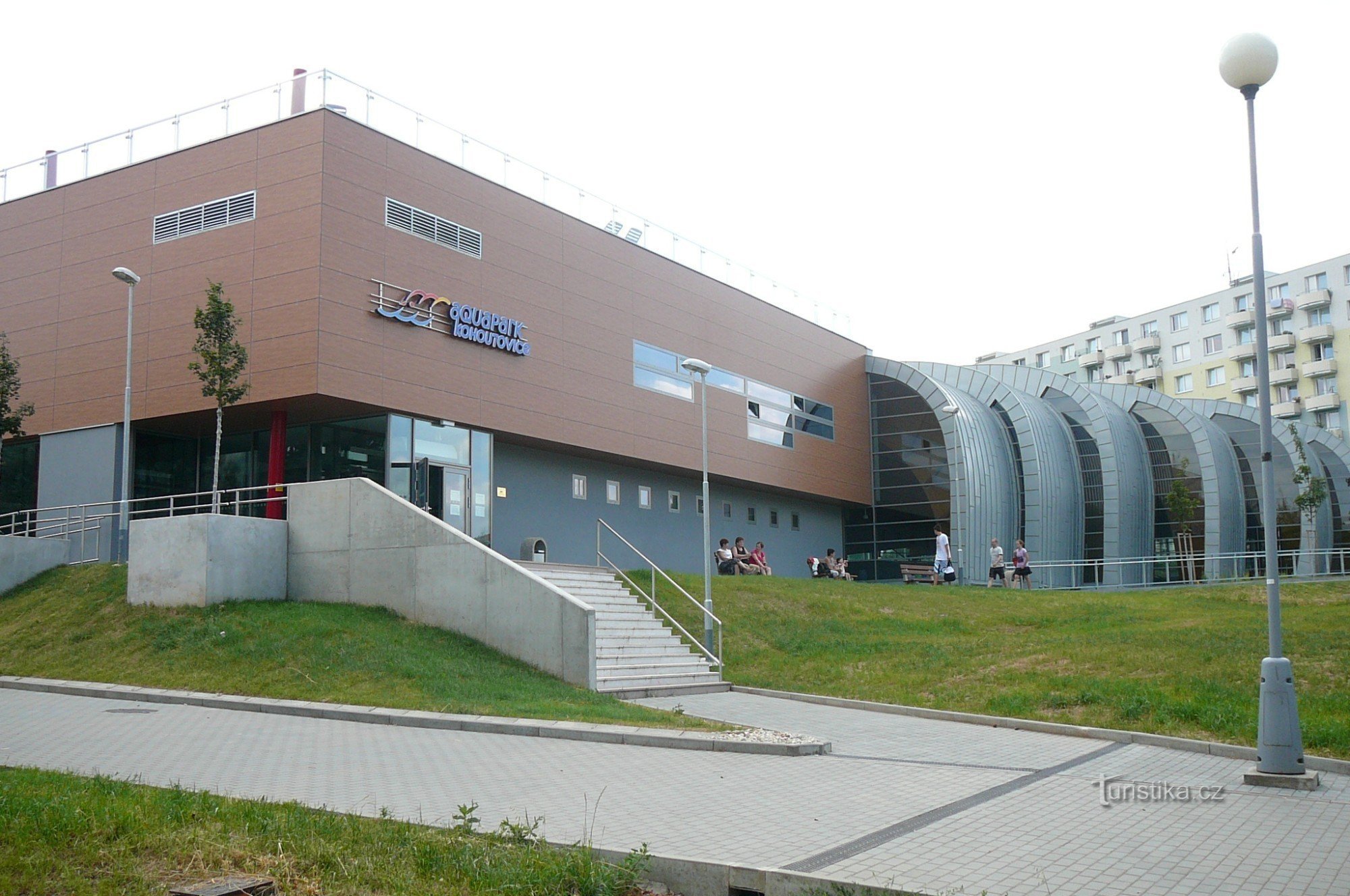 Aquapark building