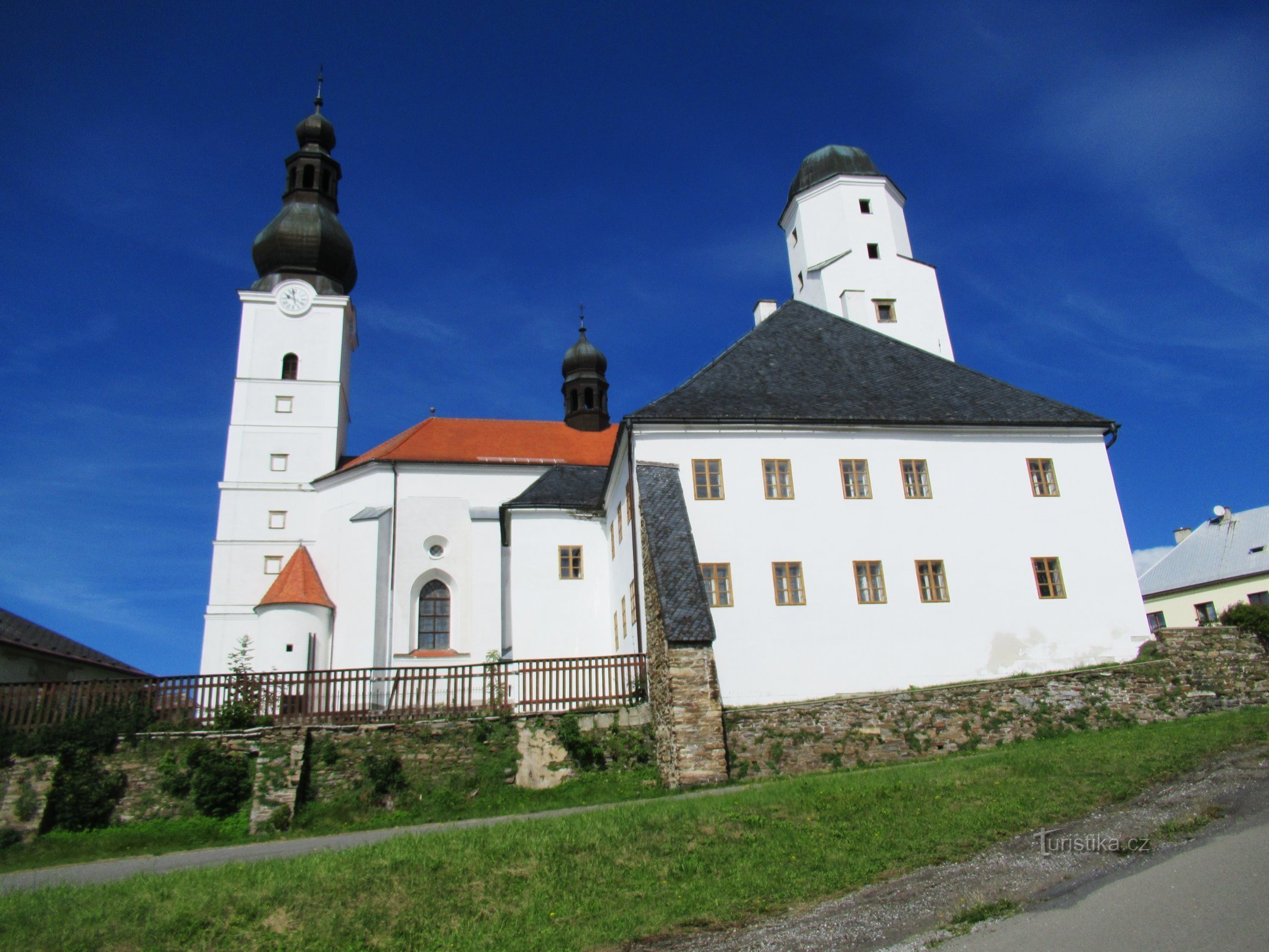 Fojtství-gebouw in Branná