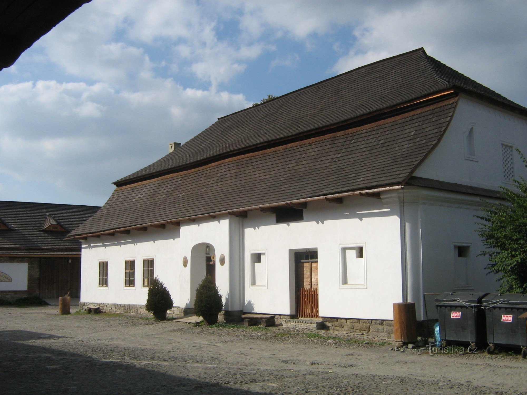 Das Museumsgebäude am Foytství