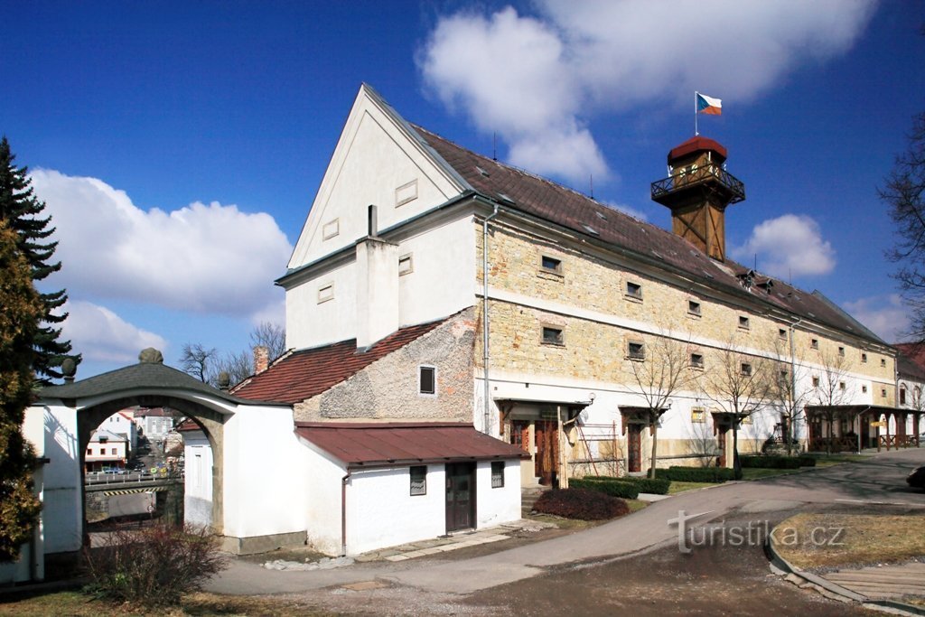 Letohradin käsityömuseon rakennus