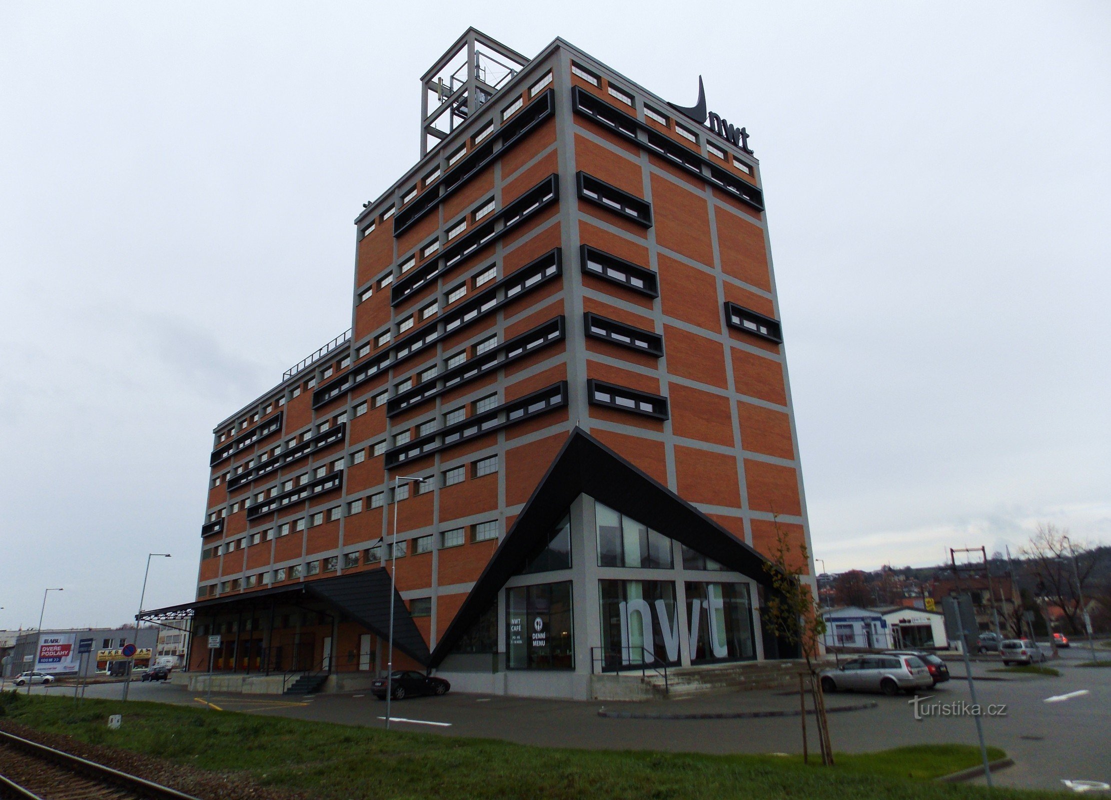 NWT building in Zlín, Prštné