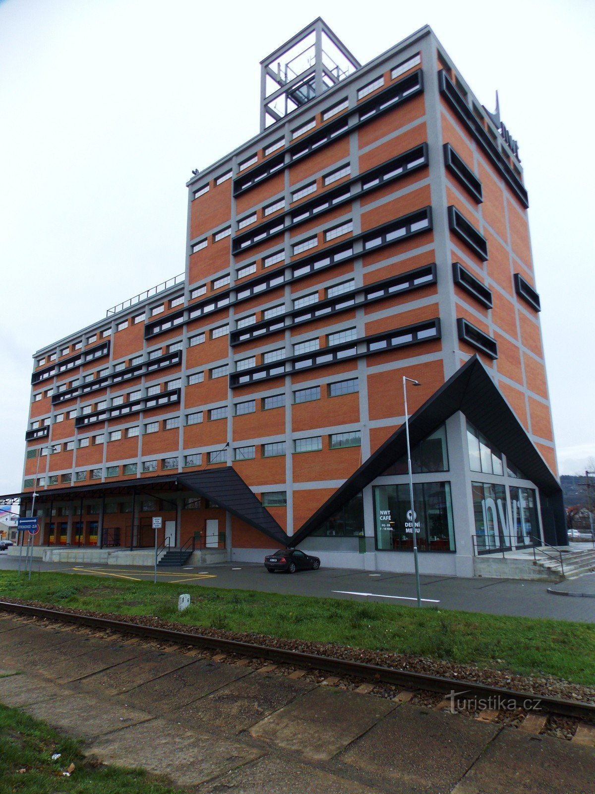 NWT building in Zlín, Prštné