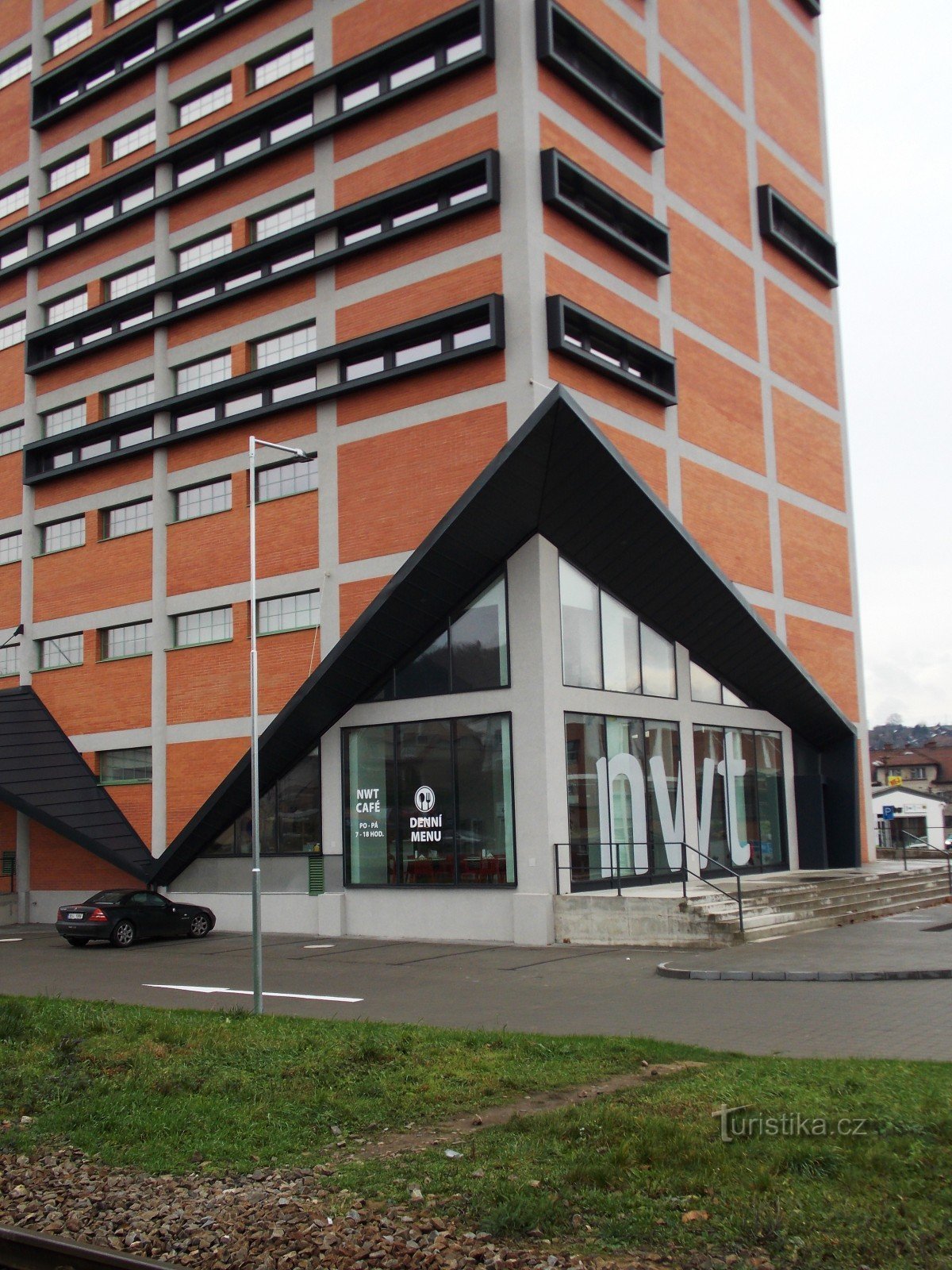 NWT building in Zlín, Prštné