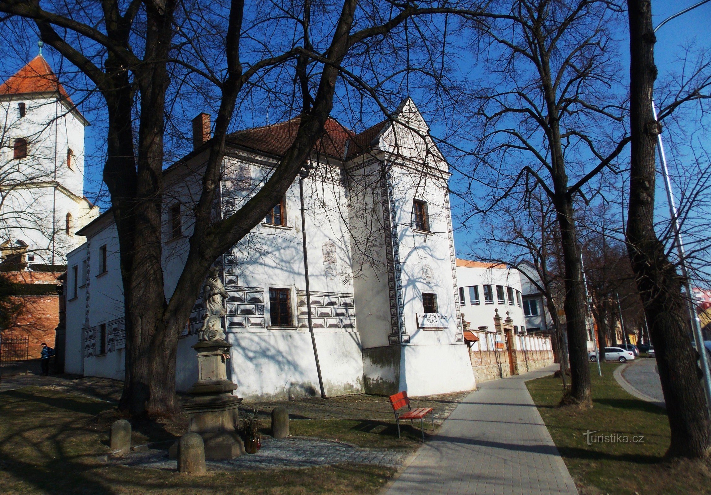 Renaissance castle building in Kyjov