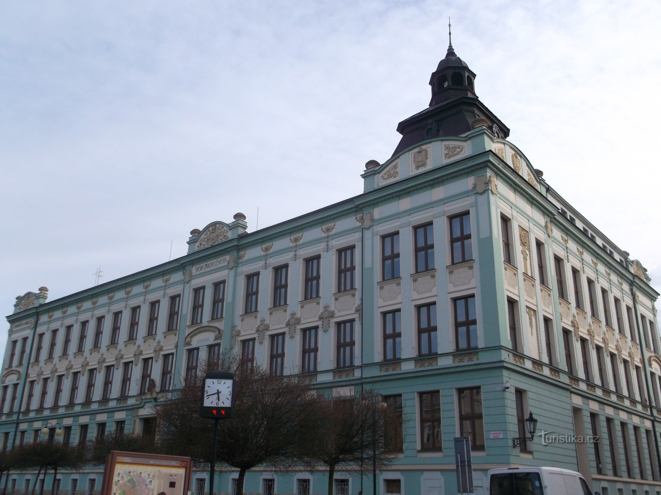 school building