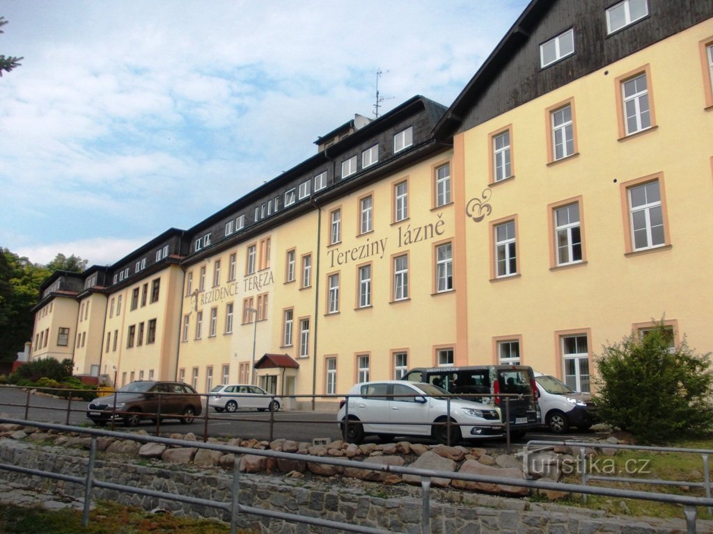 budova Terezinych lázní