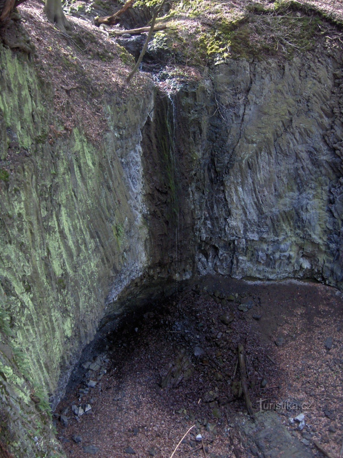 Budovsky waterfall