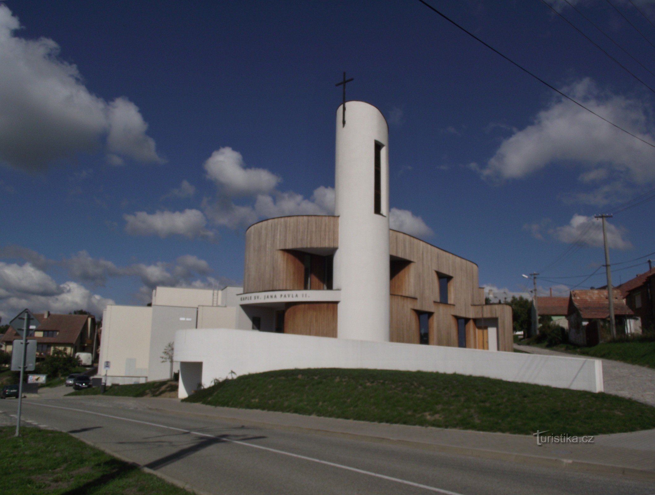 Bukovany (lähellä Kyjovia) - Pyhän Tapanin kappeli. Johannes Paavali II
