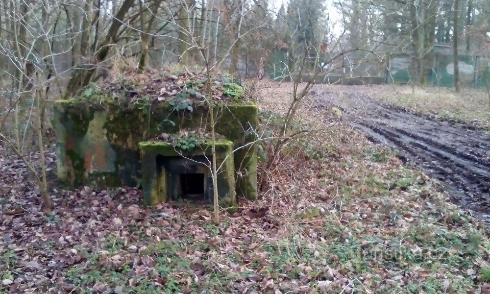 bunker nära Kokešov