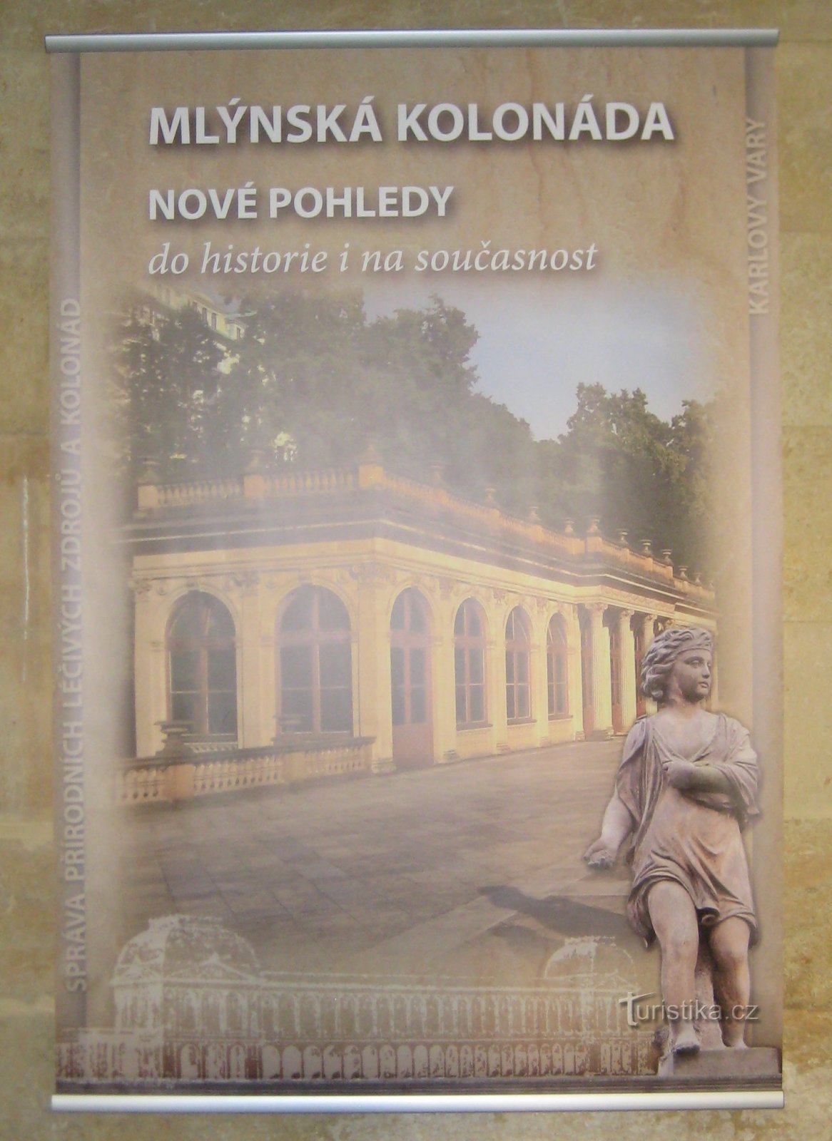 Popiersie Josefa Zítka - Kolumnada Młyńska - Karlovy Vary