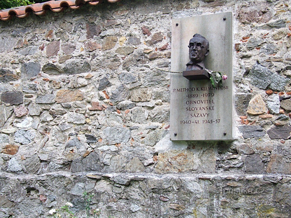 Buste de Karel Methodus Klement OSB
