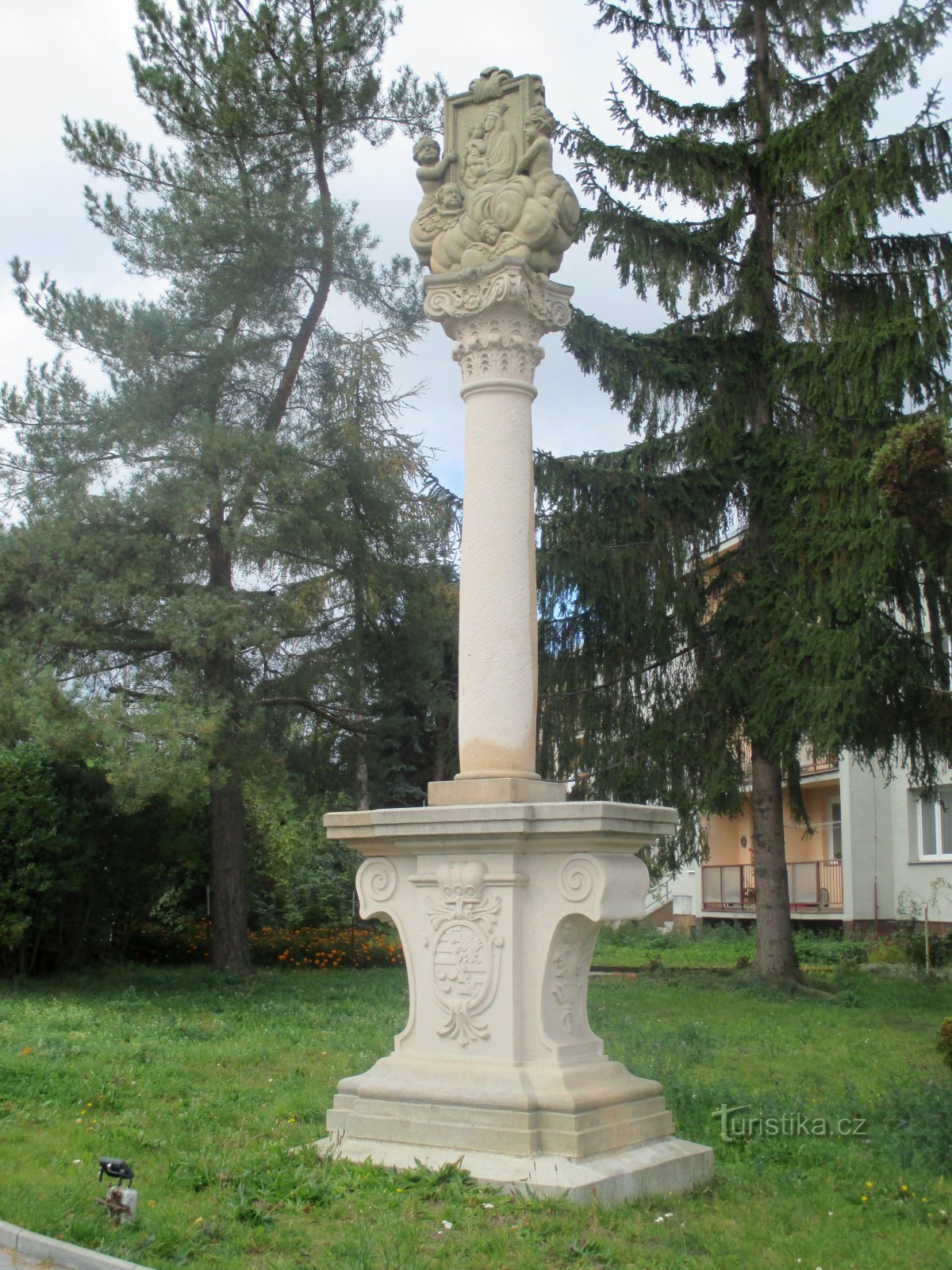 Bustěhrad - Pestsäule