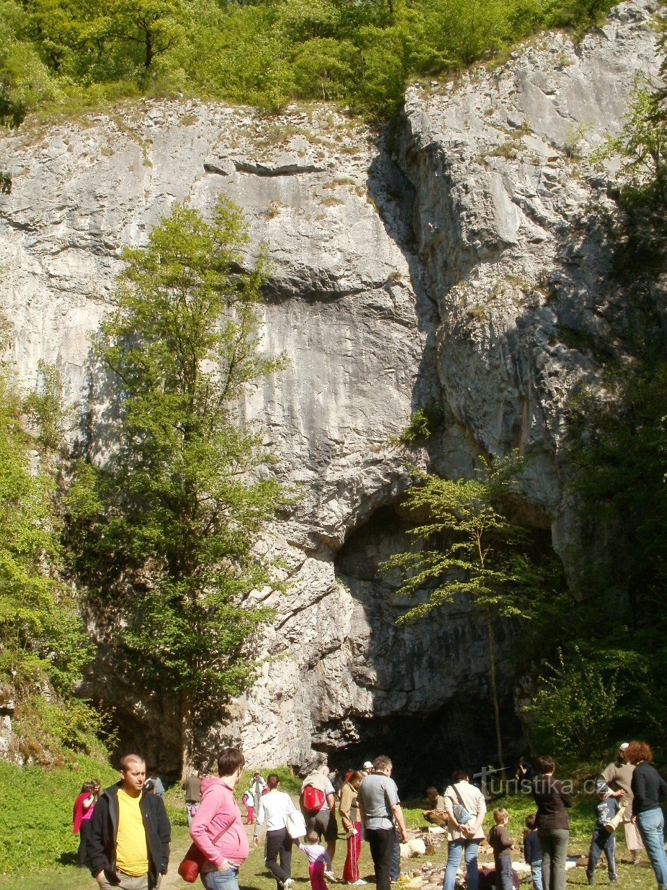 Bull rock, indgang