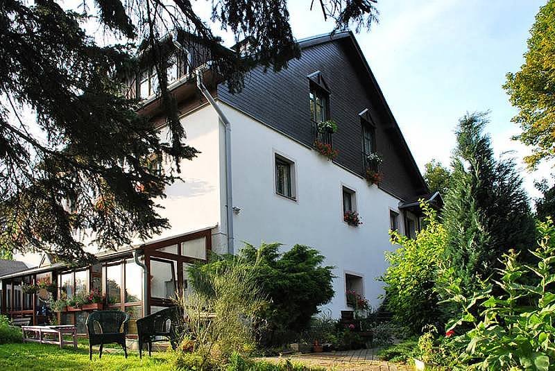 Herbal guesthouse with herb garden