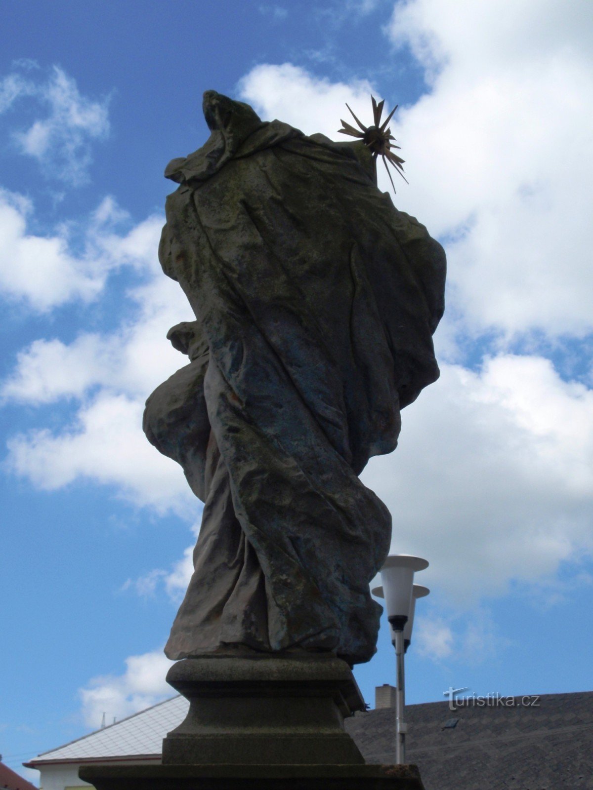 Bystré - statue of the Virgin Mary of Sorrows