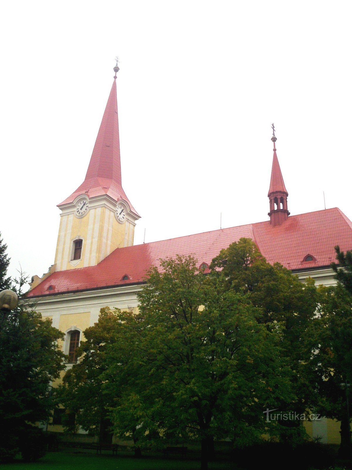 Bystřice pod Hostýnem - εκκλησία του Αγ. Κρίνος