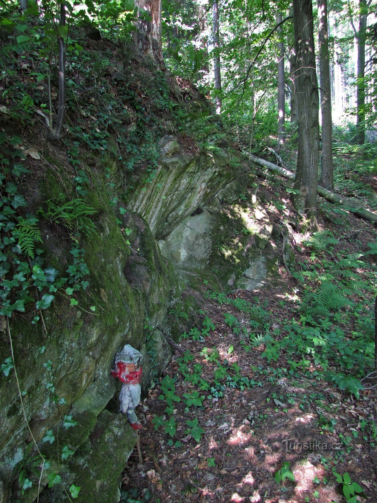 Bystřička - Giardino roccioso Rudovousova