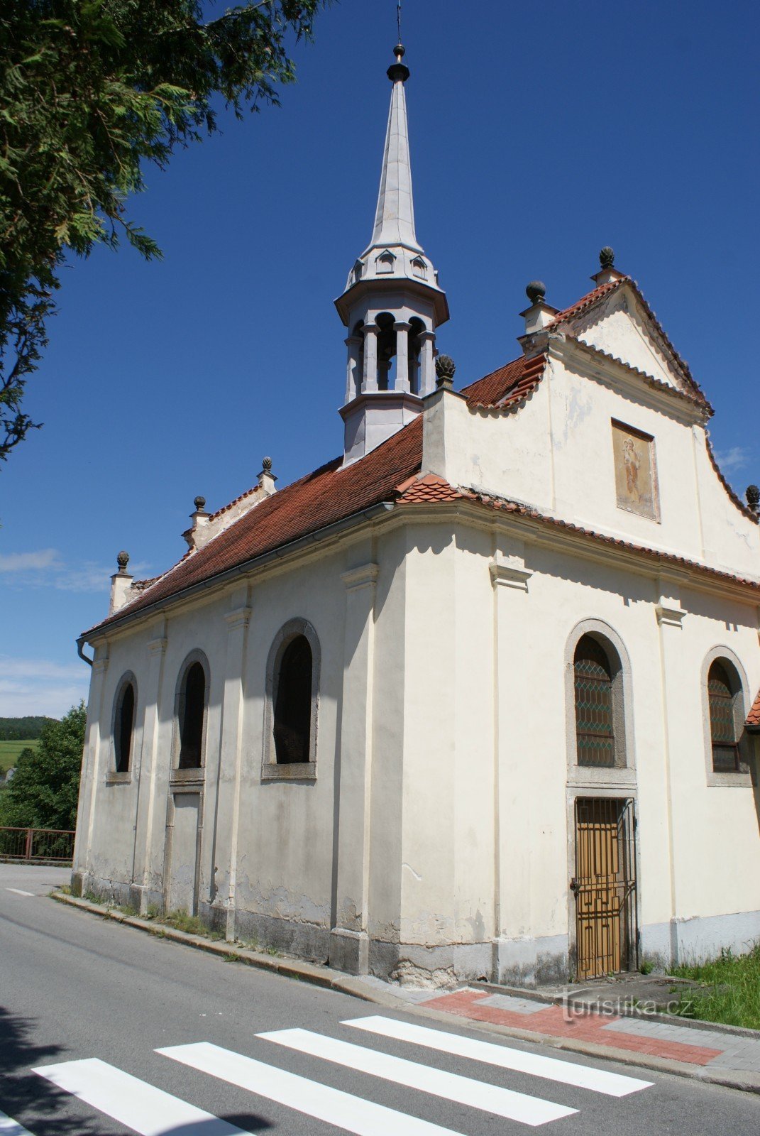 Az egykori kápolna Szent. Erzsébet