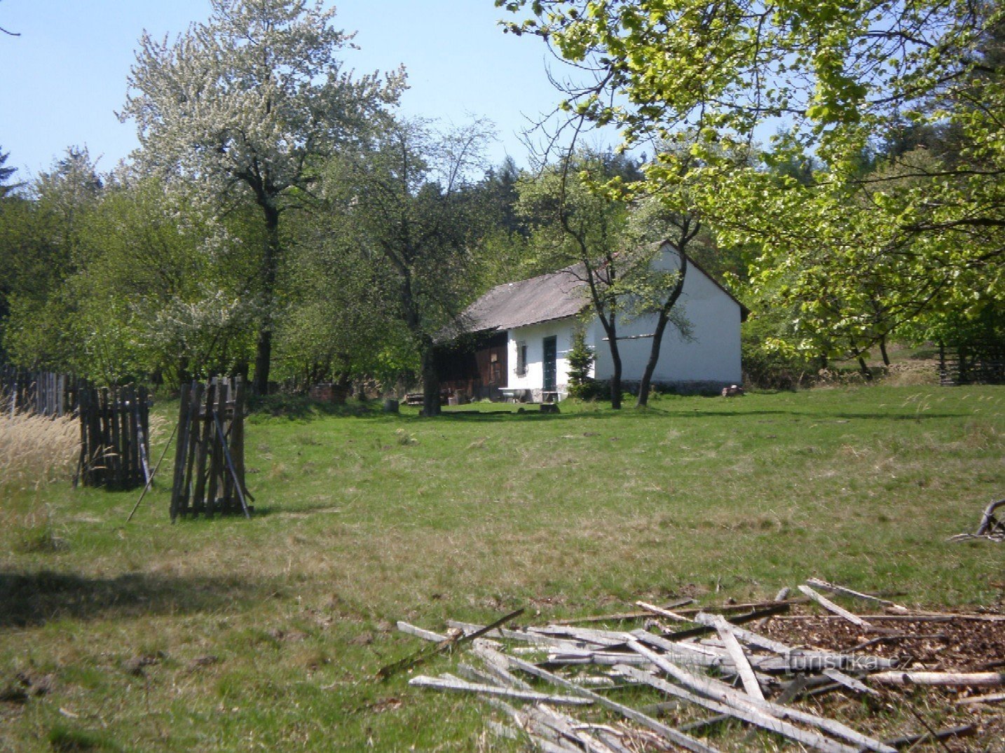 the former Dobříšská Baba game reserve under Studený vrch