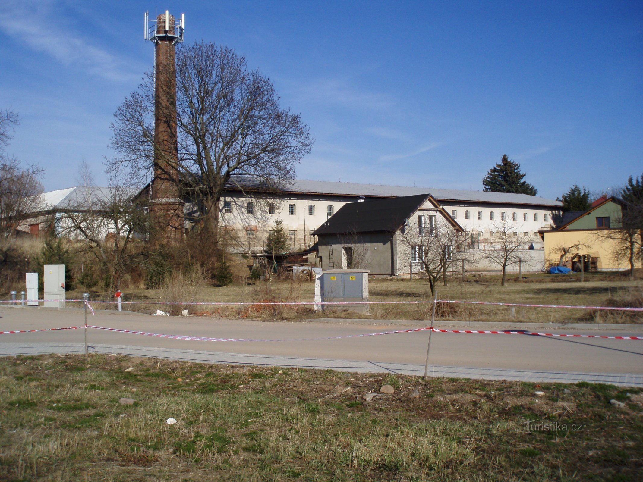 Den tidligere Komárka vingård (Hradec Králové)