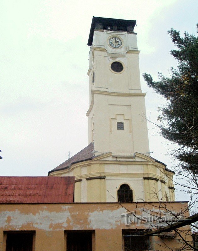 Ancien clocher de l'église