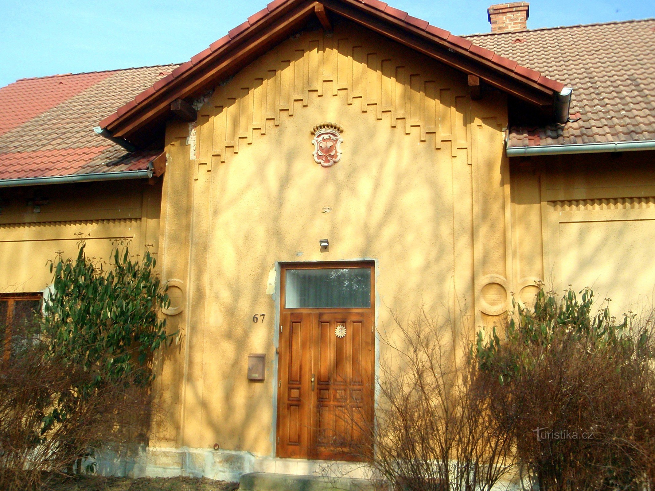 Der ehemalige Waldpark Kounice